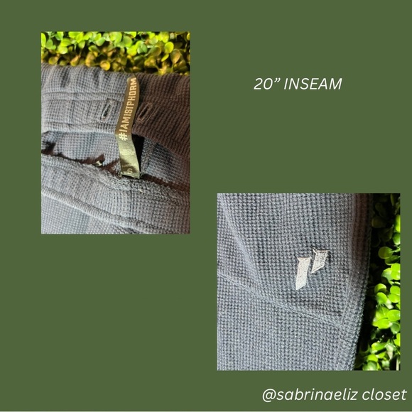 1st Phorm - Cozy Navy Blue Waffle Joggers - Picture 6 of 6